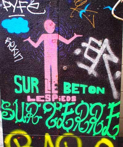 grafitti paris